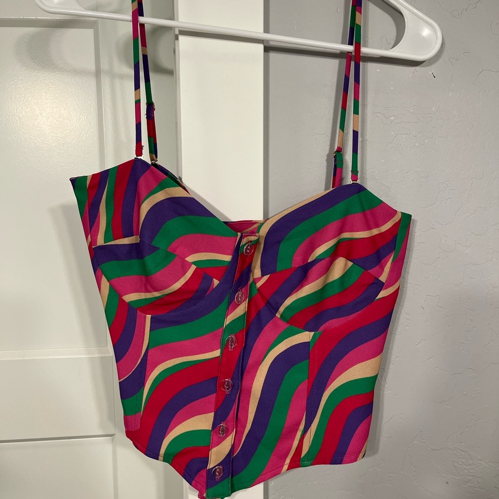 RESA Colorful Striped Women's Top